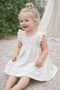 Girl's Ruffle Sleeve Muslin Dress - 2