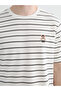 Esvab • Modern & Distinctive Zero Roba Collar Embroidered Men's T-Shirt - 4