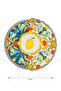 I Lemon Printed Porcelain Cake Plate 21 cm from Freezen Store - 6