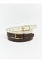 I Women's Leather Look Belt 2-Pack from Freezen Store - 2