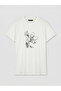 Original Floral Printed 100% Cotton Women's T-Shirt - 5