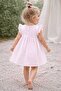 Girl's Ruffle Sleeve Muslin Dress - 3