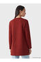Trendlucky Women's Oval Collar Sweatshirt Tunic with a Difference - 4