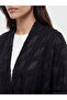 Two Mt Shop Quality Lcw Modest Black Patterned Long Robe - 2