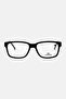 Men L2692 Square Eyeglasses, Black