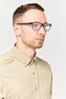 Men L2692 Square Eyeglasses, Blue - 2