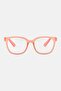 Women WRS7000S Round Reading Glasses, Orange