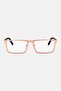 Women WRJ1775S Rectangular Reading Glasses, Rose Gold