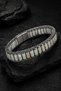 Men's Steel Bracelet with Natural Amazonite Stone, Stainless 316 L Premium Bracelet with Special Magnetic Lock - 3