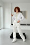 Women’S Satin Detail Modal Baggy Set - 3