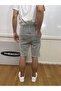 Su Yolu Shorts with Striped Back Pocket Detail (Su Yolu Fabric) - 2