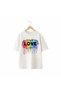 Love O Harfi Pati Printed 100% Cotton Oversize Loose Regular Fit Crew Neck T-Shirt
