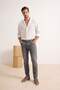 Antrasit Slim Fit Esnek Kumaş Kot Pantolon Jeans TMNSS26JE00002