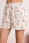 Beyaz-Çok Renkli %100 Pamuklu Ayıcık Desenli Örme Pijama Takımı THMSS26PT00110 - 3
