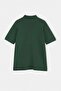 Khaki Regular/Normal Cut Eagle Embroidery Detailed Polo Neck T-Shirt Tmnss25Po00017 - 6