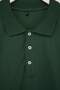 Big Size Green Regular Fit Basic 100% Cotton Polo Collar T-Shirt Tmnss24Bf00000 - 6