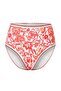 Floral Pattern Embroidery Detailed High Waist Regular Bikini Bottom Tbess26Ba00015 - 4