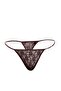 Kahverengi Pencere Detaylı Külotlu Dantelli Kapsız Örme Babydoll/Fantezi Gecelik TBBAW26DH00002 - 8