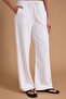 Beyaz Yüksek Bel Wide Leg Tencel Karışımlı Jeans TWOSS26JE00209 - 3