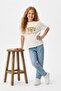 Ecru Unisex Capybara Printed Knitted T-Shirt Tkdss26Ts00065 - 2