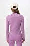 Lila Dalgız/Scuba Knitted Sports Jacket Thmaw26Sk00004 - 5
