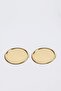 2-Piece Gold Oval Metal Presentation Plate Tphaw26Tbk00062 - 3