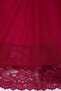 Bordo Dantel ve Şerit Detaylı Tül Kaplı Külotlu Babydoll/Fantezi Gecelik TBBSS26DH00010 - 7