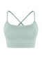 Mint Back Window/Cut Out Detailed Supportive/Shape-Enhancing Strap Knitted Sports Bra Thmss25Ss00010 - 8
