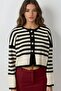 My Fashion Buttoned Striped Knitwear Cardigan - 6