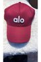 Women's Embroidered Unisex Hat Sports Basketball Cap - Burgundy - 2