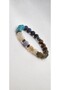 Sagittarius Zodiac Bracelet - Certified - Tiger's Eye, Labradorite, Turquoise, Sodalite, Chalcedony, White Agate - 6
