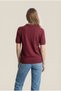 Polo Collar Short-Sleeve Women's Knit T-Shirt - 5