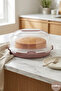 Cake Jar with Chamber & Cake Jar 7 Liters + 2.5 Liters Powder with Chamber - 4