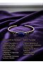 Antique Copper Handcuff Bracelet with Lapis Lazuli Stone