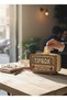 Nostalgia Wooden Radio Type Box Piggy Bank Tip Box - 6