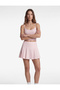 High Waist Pleated Sports Mini Shorts Skirt