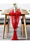 Red Runner Tablecloth - 2