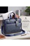 Faux Leather Briefcase and Backpack