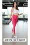 Women's striped detail high waist sports leggings - 3