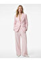 High Waist Viscose Blend Wide Leg Trousers