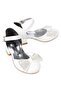 Girl's Ballerina Flats, Size 33-37, White - 5