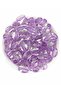 Lilac Flat Transparent Acrylic Beads, Beads for Bag Making (100Gr, ~70 Pieces) - 3