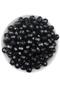 12mm Black Color Honeycomb Model Acrylic Beads, Jewelry, Bag Making Beads (100Gr, ~128 Pieces)