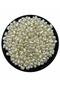 50gr Formless Shapeless Cream Color Plastic Luxury Pearl Beads, Trapezoid Pearl (250 Pieces) - 3