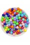 25gr 10mm Mixed Color Round Plastic Beads, Jewelry Making Beads (25gr,~45 Pieces)