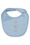 0-24 Months Blue Organic Baby Bib Set of 2 - 3