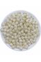 50 Gr 10mm Cream Color Pyramid Pearl Blackberry Beads, Jewelry Making Beads (~120 Pieces)