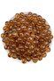 10mm Light Brown / Mink World Model Acrylic Beads, Jewelry, Bag Beads (100Gr,~180 Pieces)