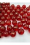 26mm Burgundy Color World Model Acrylic Beads, Jewelry, Bag Making Beads (100Gr, ~11 Pieces) - 3