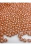 10mm Beaded Coral /Salmon Color Acrylic Honeycomb Model Beads, Jewelry, Bag Beads (100Gr,~200 Pieces) - 3